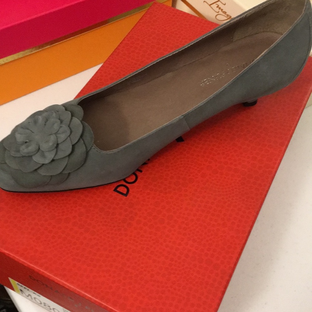 Gray shoes